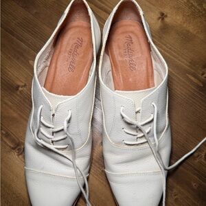 Women’s White Leather Shoes